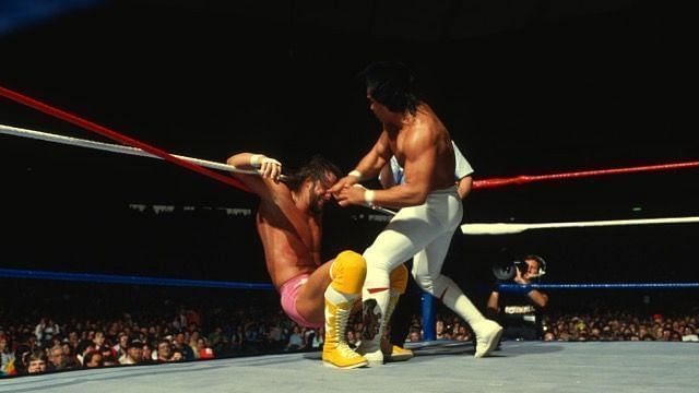 Savage and Steamboat battled over the Macho Man's Intercontinental Title at WrestleMania 3.